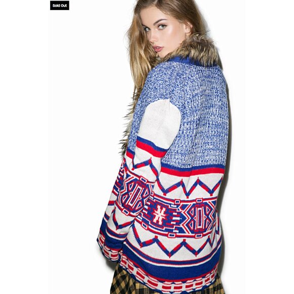 DOLLS KILL X MINKPINK Legends of the Forest boho cardigan - Picture 8 of 11